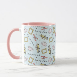 FRIENDS™ Watercolor Icons Pattern Mug