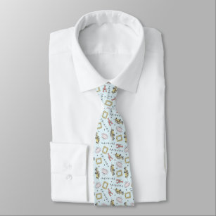 FRIENDS™ Watercolor Icons Pattern Neck Tie