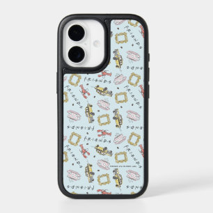 FRIENDS™ Watercolor Icons Pattern iPhone 17 Case