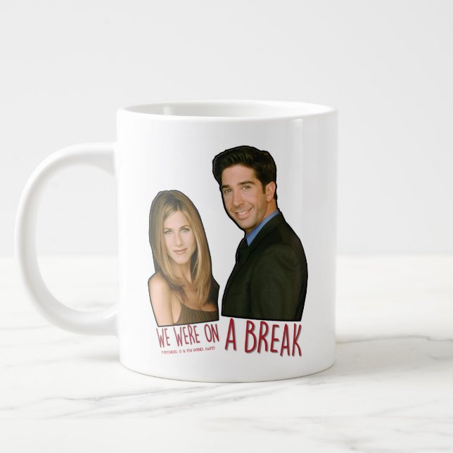 FRIENDS™ | We Were on a Break Giant Coffee Mug (Left)