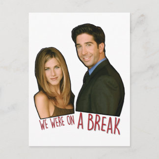 FRIENDS™ | We Were on a Break Invitation Postcard