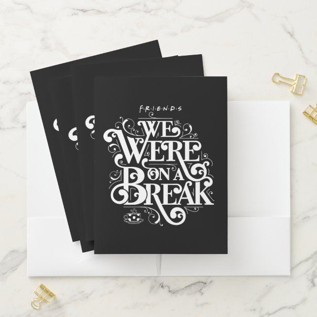 FRIENDS™ | We Were on a Break Pocket Folder (In Situ)