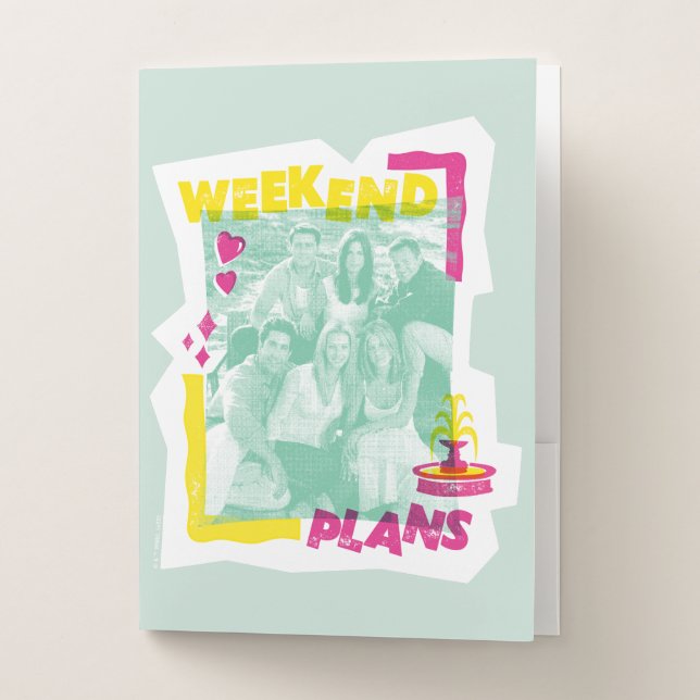 FRIENDS™ | Weekend Plans Pocket Folder (Front)