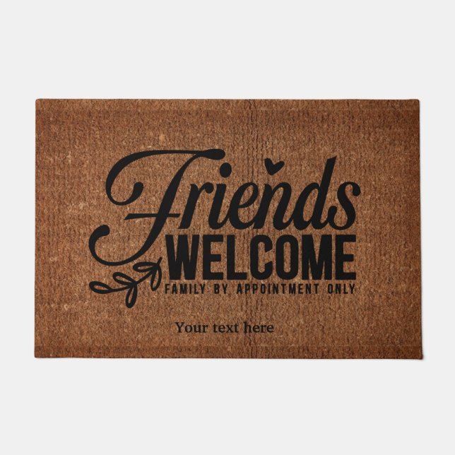 Friends welcome doormat (Front)