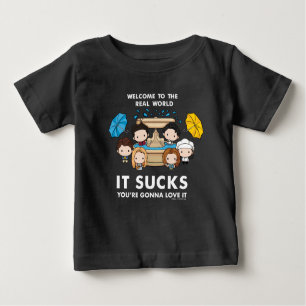FRIENDS™ Welcome to the Real World Chibi Baby T-Shirt