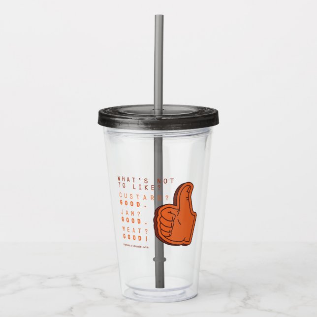 FRIENDS™ | What's Not to Like? Acrylic Tumbler (Front)