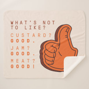 FRIENDS™   What's Not to Like? Sherpa Blanket