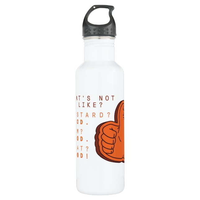 FRIENDS™ | What's Not to Like? Stainless Steel Water Bottle (Front)