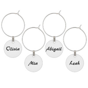 "Friends" Wine Charm Set