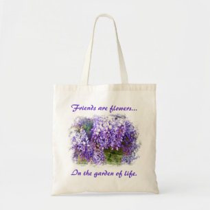 Friends Wisteria Tote Bag