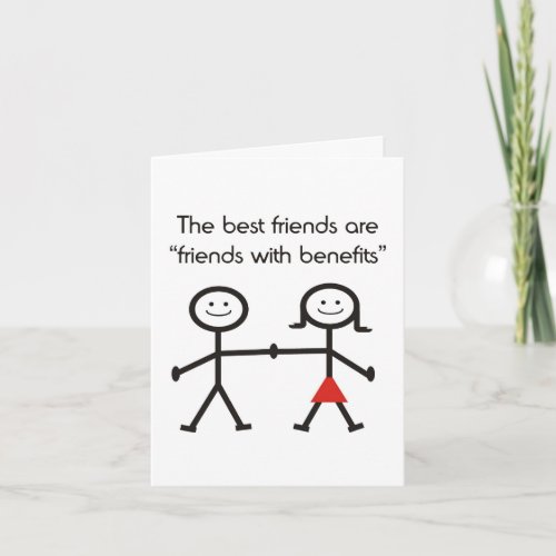 Friends With Benefits Card