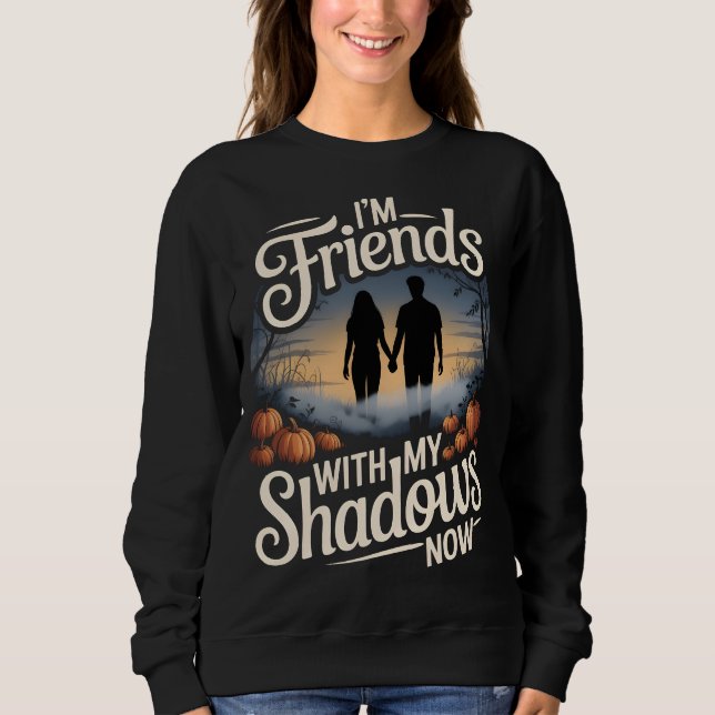 Friends with My Shadows Pumpkin Patch Tee (Front)