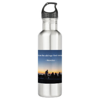 Friends with Sunset Water Bottle 