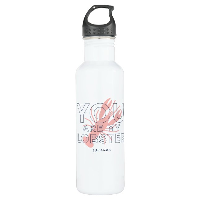 FRIENDS™ | You are My Lobster Stainless Steel Water Bottle (Front)