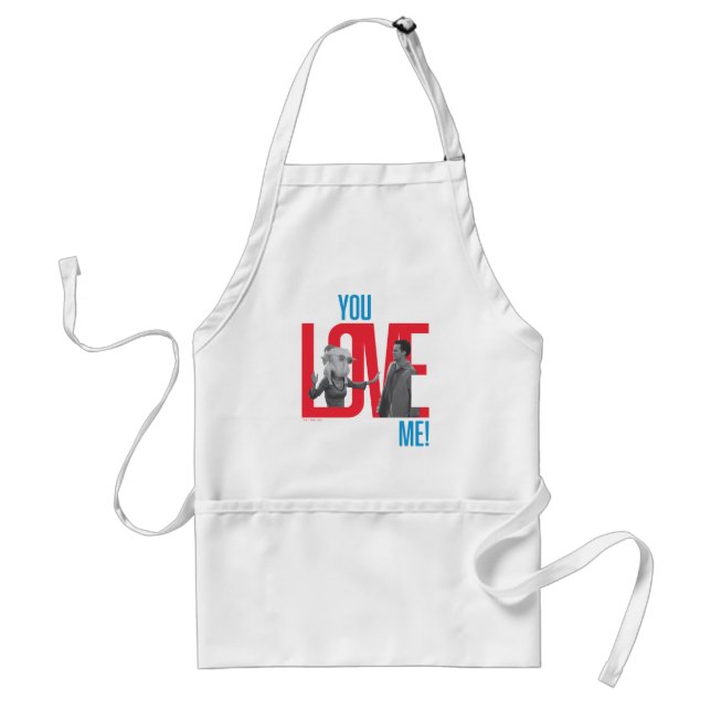 FRIENDS™ | You Love Me Quote Adult Apron (Front)