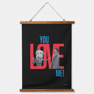 FRIENDS™ You Love Me Quote Hanging Tapestry