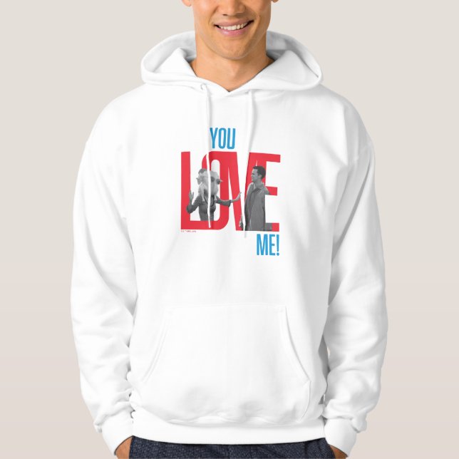 FRIENDS™ | You Love Me Quote Hoodie (Front)