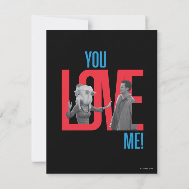 FRIENDS™ | You Love Me Quote Note Card (Front)