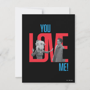 FRIENDS™ You Love Me Quote Note Card