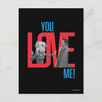 FRIENDS™ | You Love Me Quote Postcard