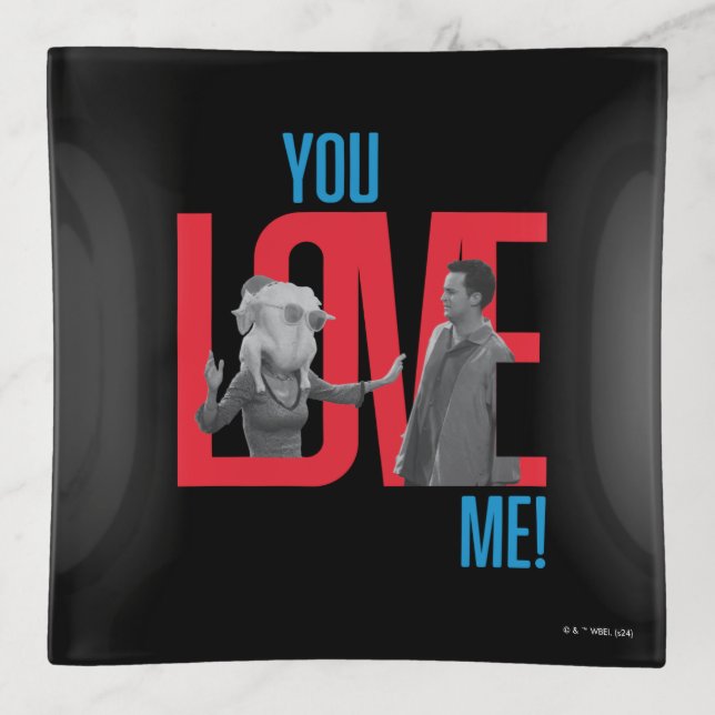FRIENDS™ | You Love Me Quote Trinket Tray (Front)