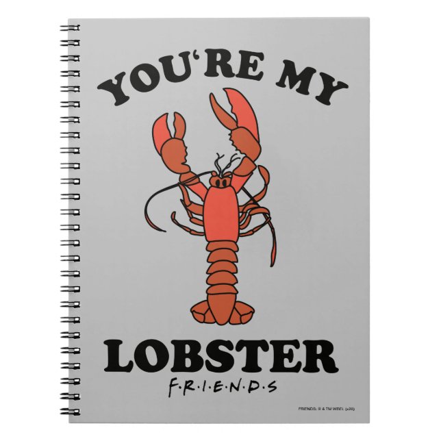 FRIENDS™ | You're my Lobster Notebook (Front)