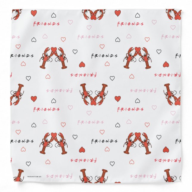 FRIENDS™ | You're my Lobster Pattern Bandana (Front)