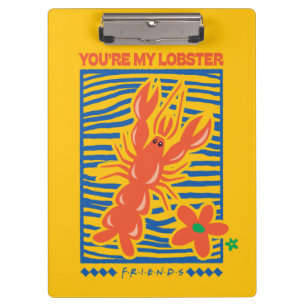 FRIENDS™ You're My Lobster Vibrant Graphic Clipboard