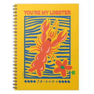 FRIENDS™   You're My Lobster Vibrant Graphic Notebook