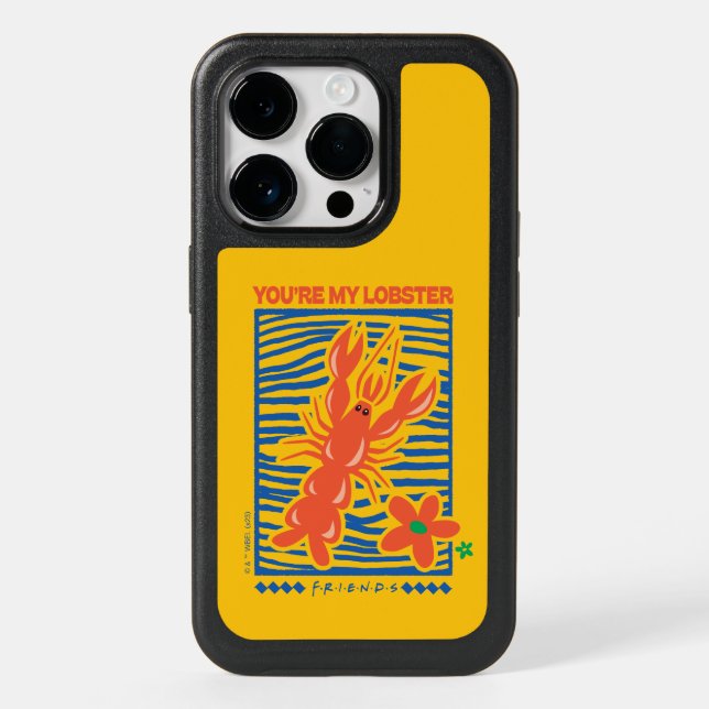 FRIENDS™ | You're My Lobster Vibrant Graphic Otterbox iPhone Case (Back)