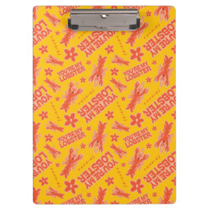 FRIENDS™ You're My Lobster Vibrant Pattern Clipboard