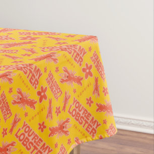 FRIENDS™ You're My Lobster Vibrant Pattern Tablecloth