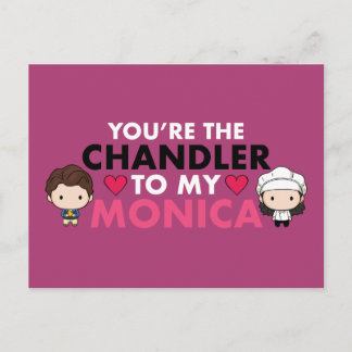 FRIENDS™ | You're the Chandler to my Monica Invitation Postcard