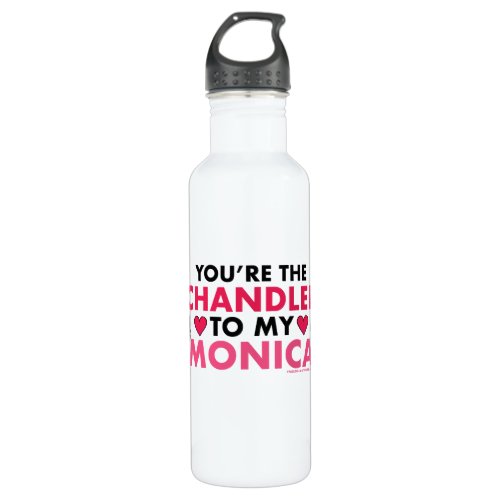 FRIENDS  Youre the Chandler to my Monica Stainless Steel Water Bottle