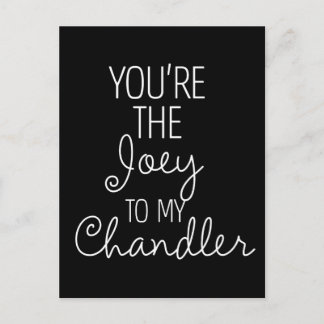 FRIENDS™ | You're the Joey to my Chandler Invitation Postcard