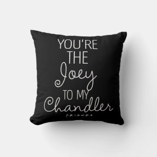 FRIENDS™ You're the Joey to my Chandler Throw Pillow