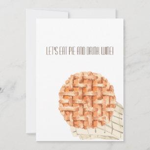 Friendsgiving and Thanksgiving Invitation Card