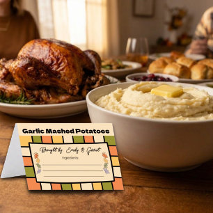 Friendsgiving Buffet Card