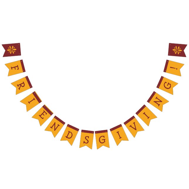 Friendsgiving | Bunting Flags | Decoration (All)