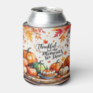 Friendsgiving fall themed can cooler