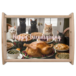 Friendsgiving Feast Serving Tray