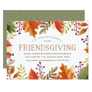thanksgiving invitations invite your