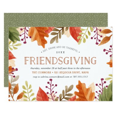 friendsgiving invite