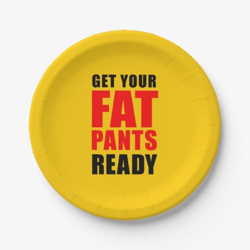 Friendsgiving Get Your Fat Pants Ready Plates