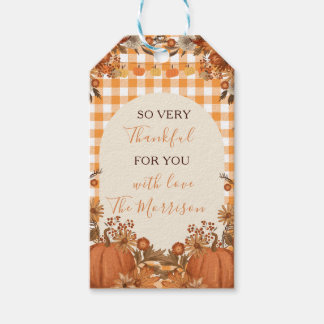 Friendsgiving Gift Tag Thankful For You Favor