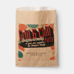 Friendsgiving Housewarming BBQ Thanksgiving Favor Bag