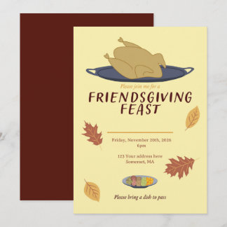 Friendsgiving Invitation