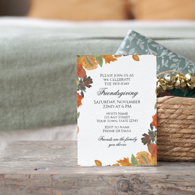 Friendsgiving Invitation (Creator Uploaded)