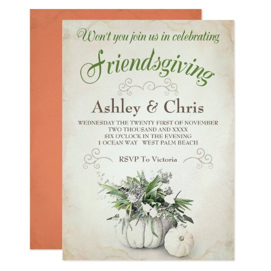 friendsgiving invite