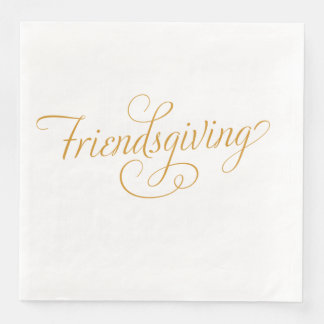 friendsgiving napkin